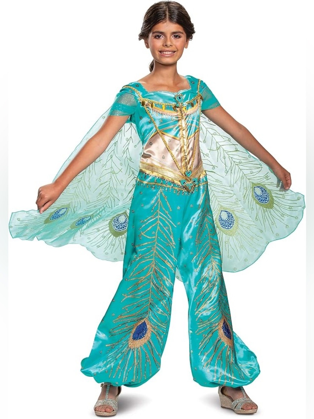 Disney Aladdin Princess Jasmine Girls Costume Halloween